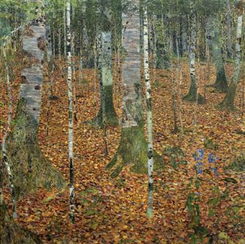 Gustav Klimt : Birch Forest (Buchenwald)